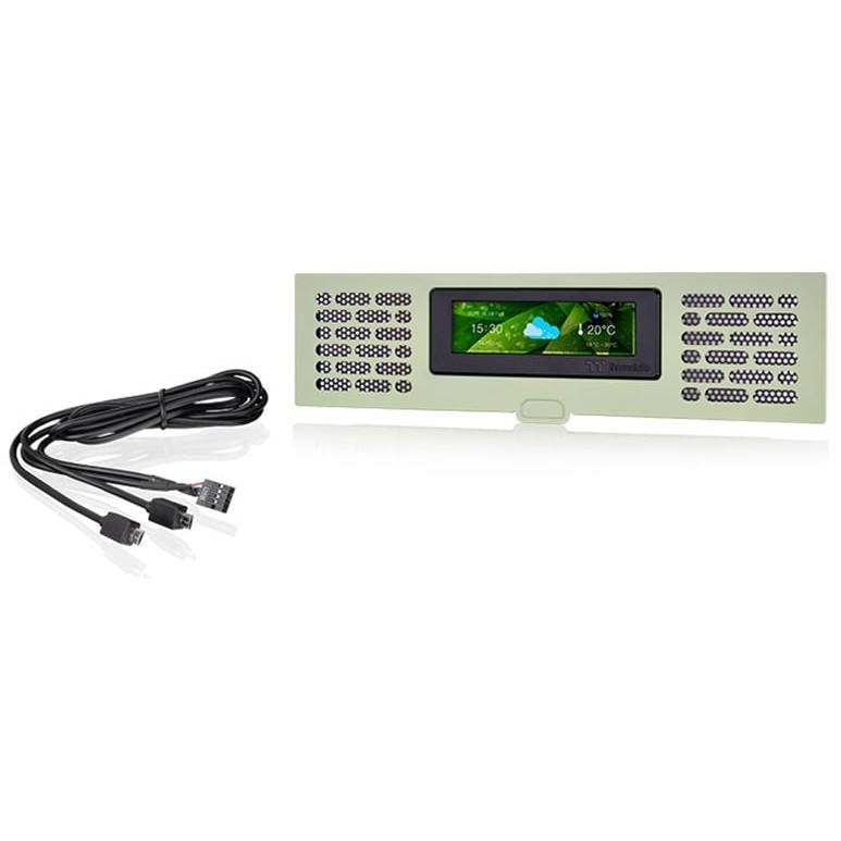 A large main feature product image of Thermaltake LCD Display Panel Kit for The Tower 200 (Matcha Green)