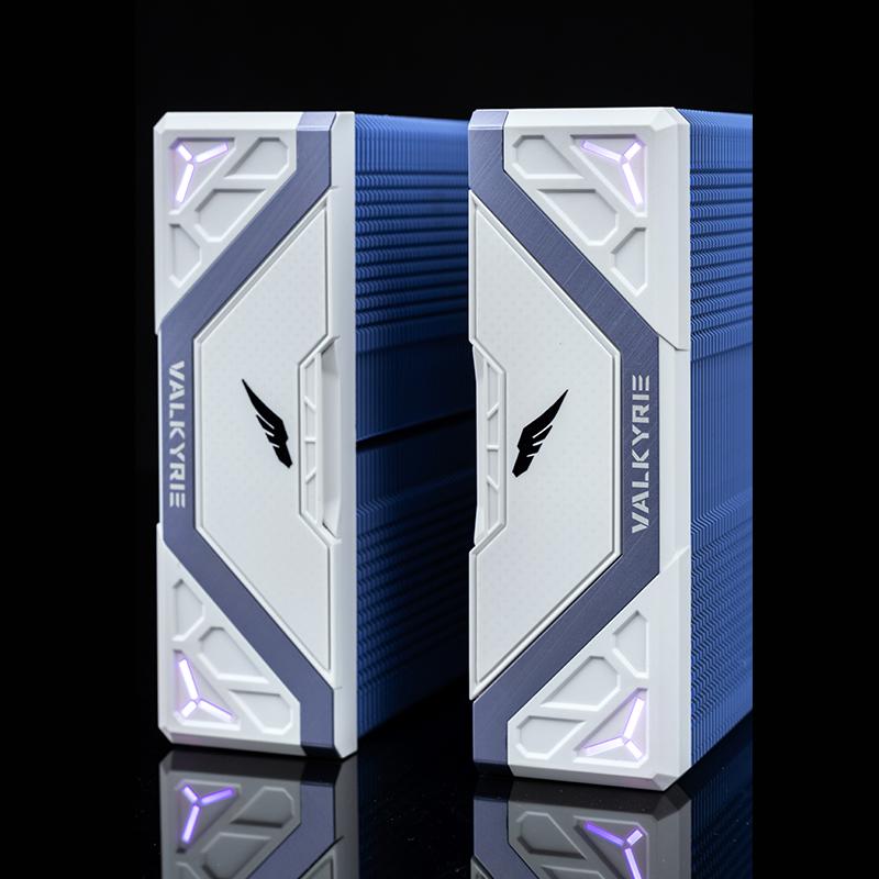 A large main feature product image of Valkyrie DL125 ARGB - Performance Dual Tower CPU Cooler (Merlin)