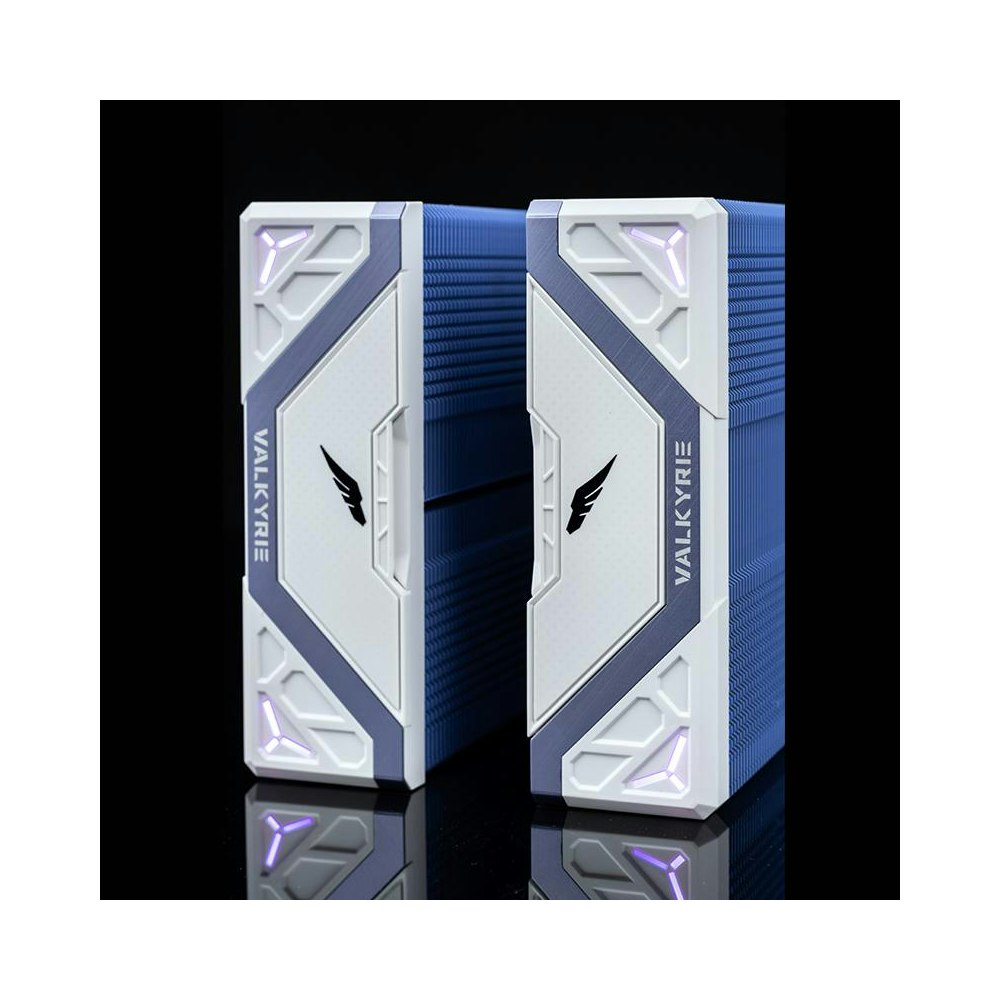 A large main feature product image of Valkyrie DL125 ARGB - Performance Dual Tower CPU Cooler (Merlin)