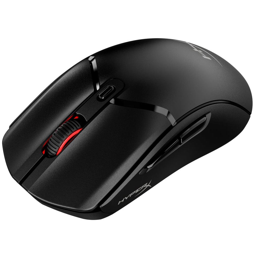 A large main feature product image of HyperX PulseFire Haste 2 Core - Wireless Gaming Mouse (Black)