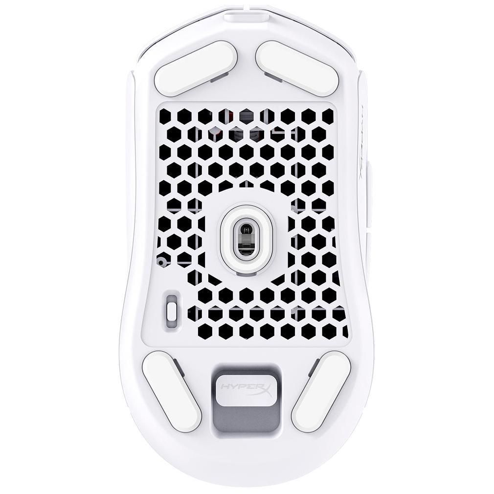 A large main feature product image of HyperX PulseFire Haste 2 Mini - Wireless Gaming Mouse (White)