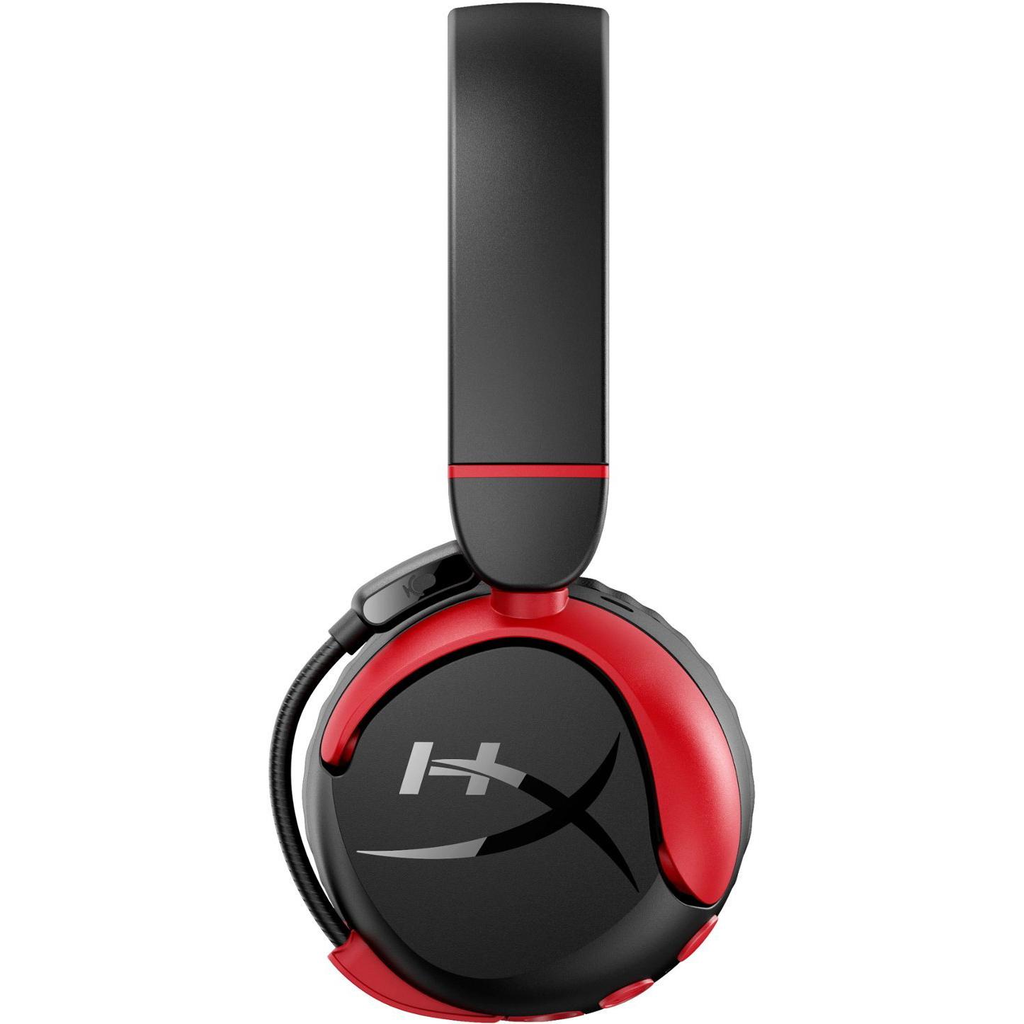 A large main feature product image of HyperX Cloud Mini Wireless - Compact Headset for Young Gamers (Black)
