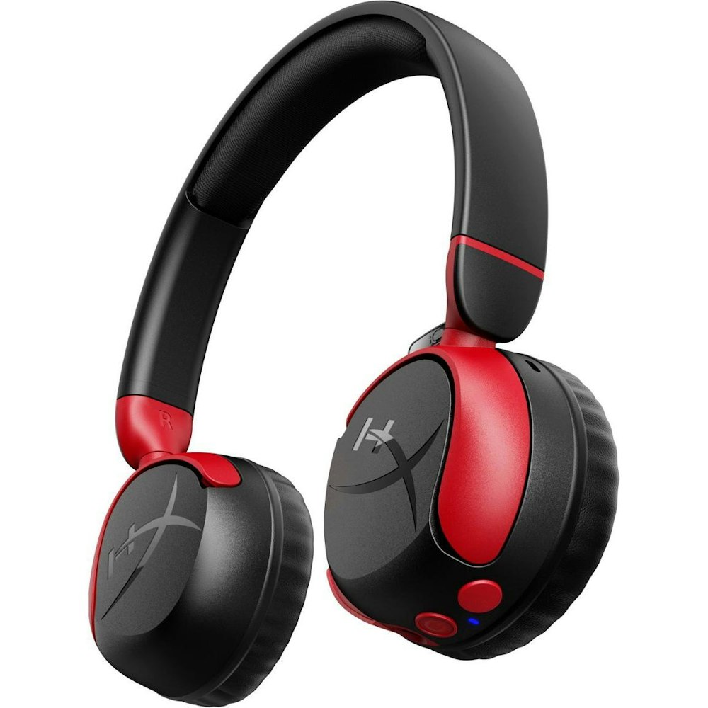 A large main feature product image of HyperX Cloud Mini Wireless - Compact Headset for Young Gamers (Black)