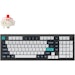 A product image of Keychron Q5 Max - 96% QMK/VIA RGB Wireless Custom Mechanical Keyboard - Black (Gateron Jupiter Red Switch)