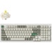 A product image of Keychron Q5 Max - 96% QMK/VIA RGB Wireless Custom Mechanical Keyboard - White (Gateron Jupiter Banana Switch)