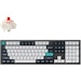 A product image of Keychron Q6 Max - Fullsize QMK/VIA Wireless Custom Mechanical Keyboard - Black (Gateron Jupiter Red Switch)