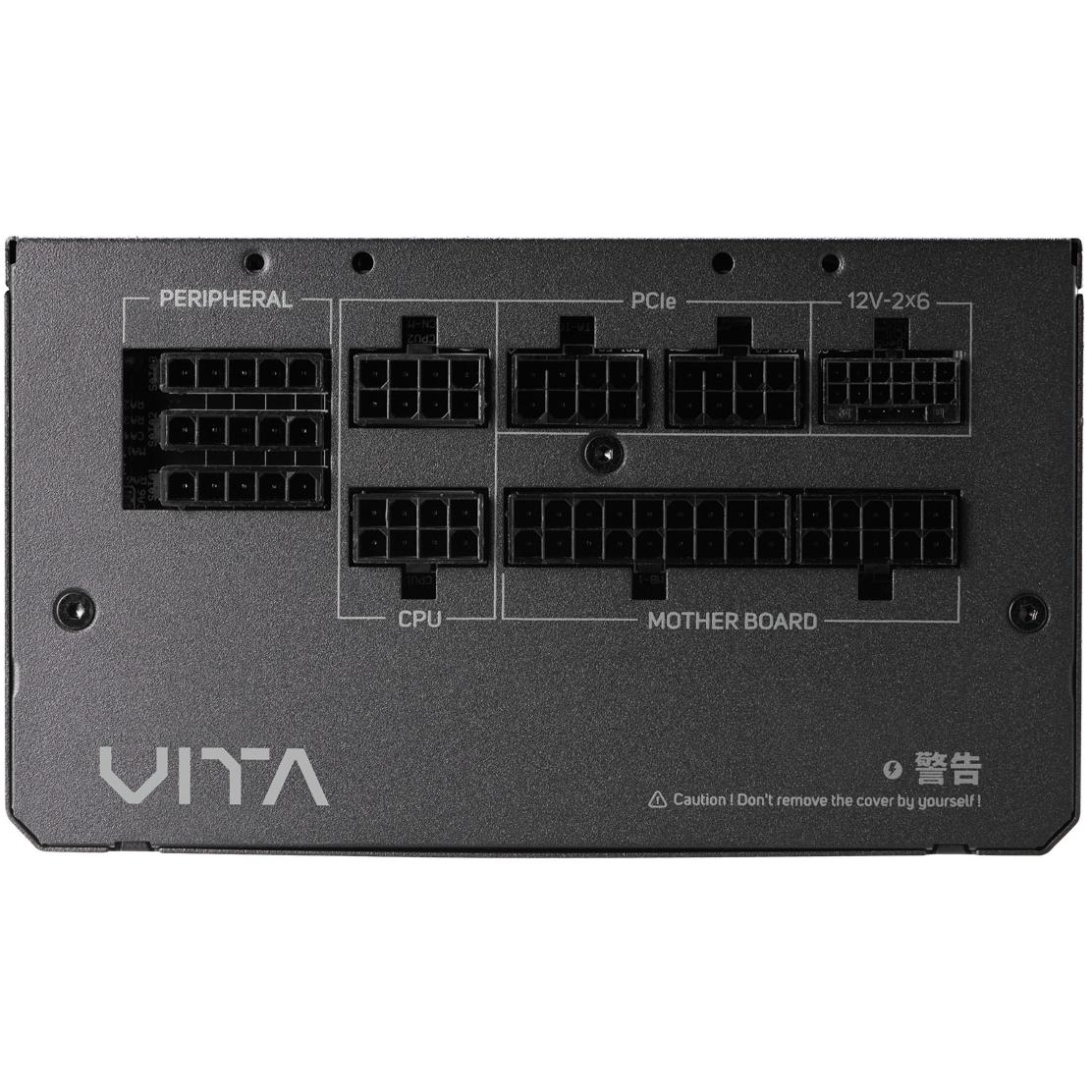 A large main feature product image of FSP Vita GM 850W Gold PCIe 5.1 ATX 3.1 Modular PSU