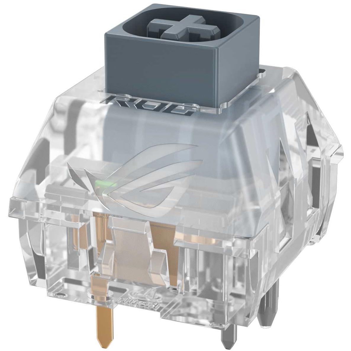 A large main feature product image of ASUS ROG NX Storm Switch Set (65g Clicky) 10pcs - Lubed