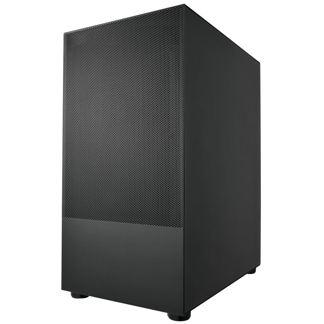 A large main feature product image of FSP S110 - Mesh Micro Tower Case (Black)