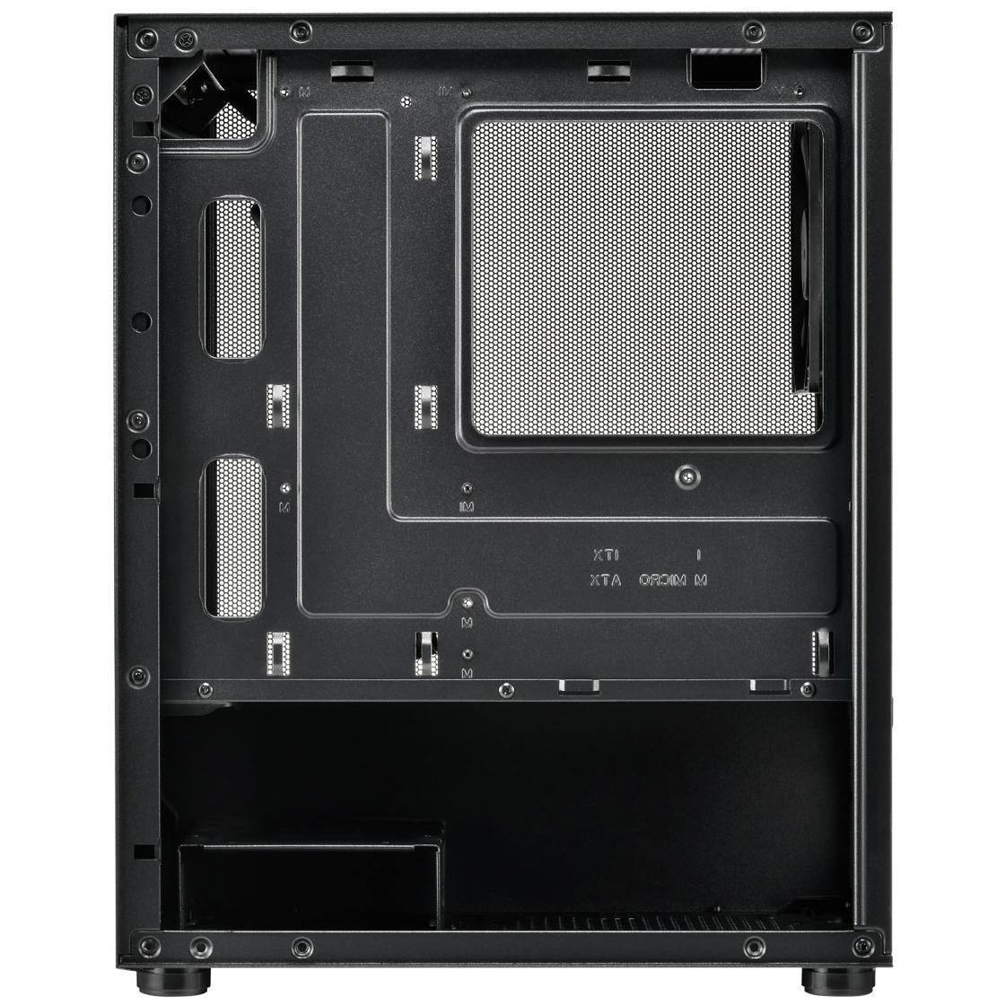 A large main feature product image of FSP S110 - Mesh Micro Tower Case (Black)