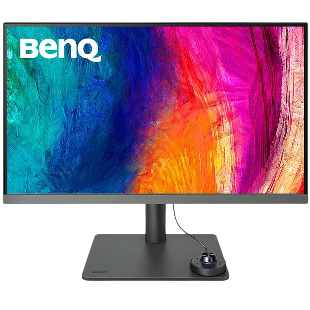 A large main feature product image of BenQ DesignVue PD2706U - 27" 4K 2160p 60Hz IPS Professional Monitor