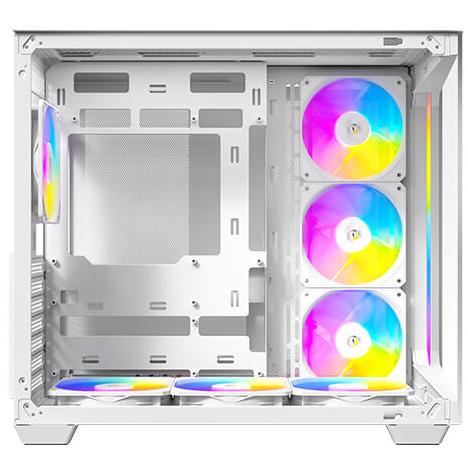 A large main feature product image of Antec C5 ARGB - Tempered Glass Mid Tower Case (White)