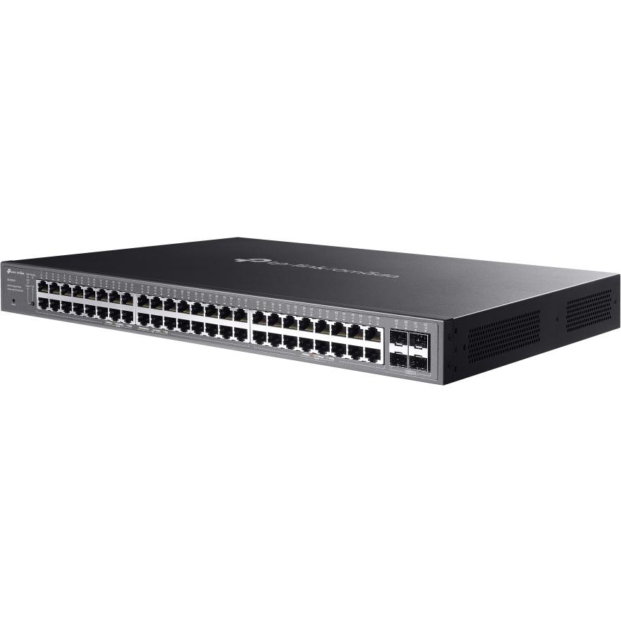 A large main feature product image of TP-Link Omada SG2452LP - 52-Port Gigabit Smart Switch with 32-Port PoE+