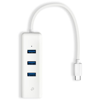 Product image of TP-Link UE330C - USB Type-C 3-Port Hub & Gigabit Ethernet Adapter - Click for product page of TP-Link UE330C - USB Type-C 3-Port Hub & Gigabit Ethernet Adapter