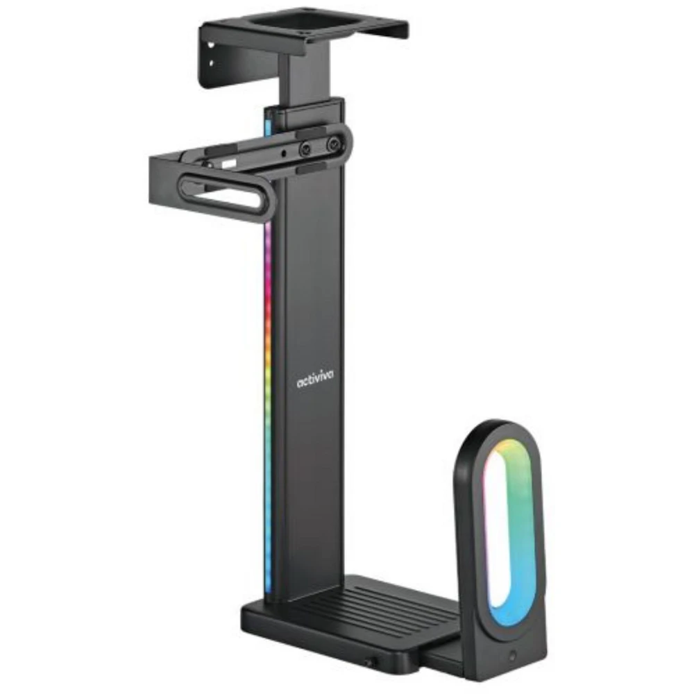 mbeat Activiva RGB Ultra-Wide Adjustable Wall & Under-Desk Gaming PC Mount