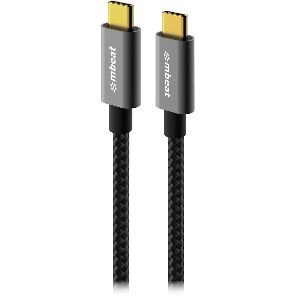 mbeat Tough Link 1.8m USB 3.2 Gen2 USB Type-C Cable - Space Grey