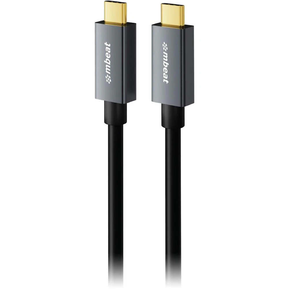 mbeat Tough Link 1m USB 4.0 USB Type-C Cable - Space Grey