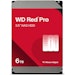 A product image of WD Red Pro 3.5" NAS HDD - 6TB 256MB