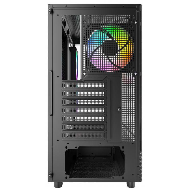 A large main feature product image of Montech XR Tempered Glass Mid Tower Case (Black)