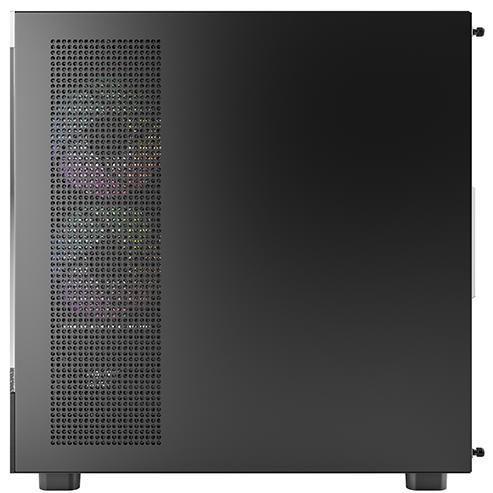 A large main feature product image of Montech XR Tempered Glass Mid Tower Case (Black)