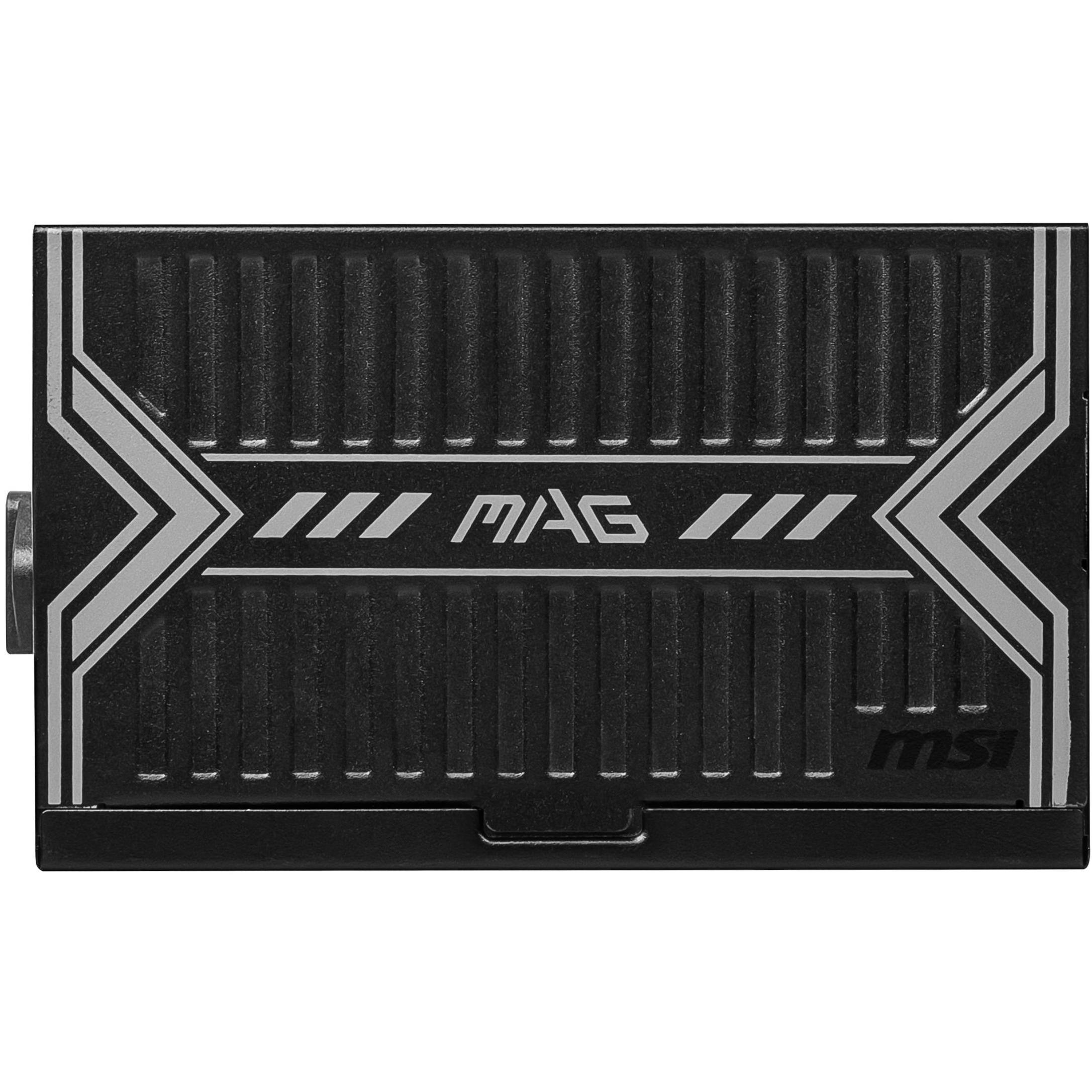 A large main feature product image of MSI MAG A750BN - 750W Bronze PCIe 5.0 ATX PSU