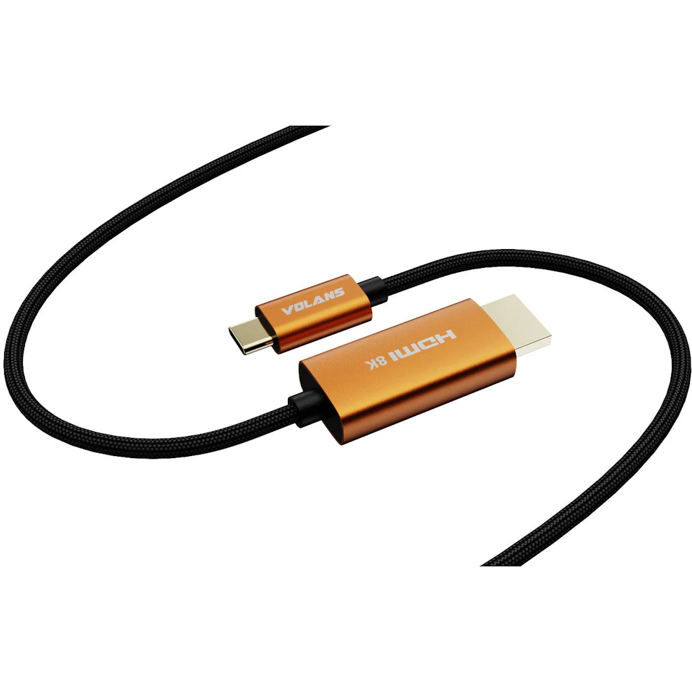 Volans Ultra 8K USB Type-C to HDMI 2.1 Cable (3m)