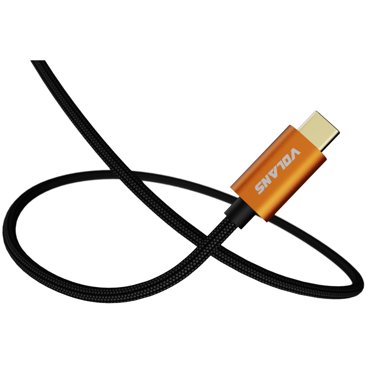 A large main feature product image of Volans Ultra 8K USB Type-C to HDMI 2.1 Cable (1m)