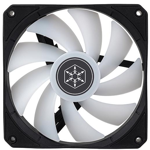 A large main feature product image of SilverStone Air Nexus 120 RGB 120mm Fans - 3 Pack