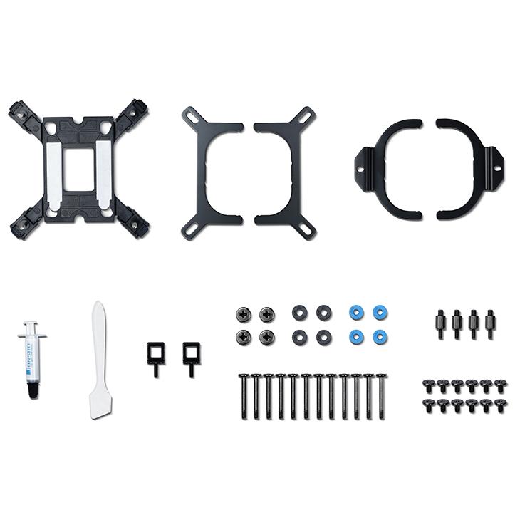A large main feature product image of Jonsbo TF2-360SC 360mm AIO CPU Liquid Cooler with 2.1" LCD Display - White