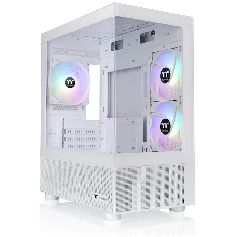 Thermaltake View 170 TG - ARGB Micro Tower Case (Snow)
