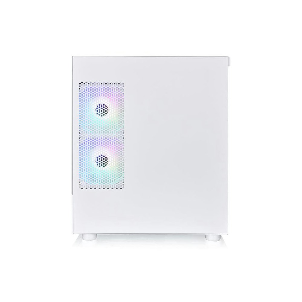 A large main feature product image of Thermaltake View 170 TG - ARGB Micro Tower Case (Snow)