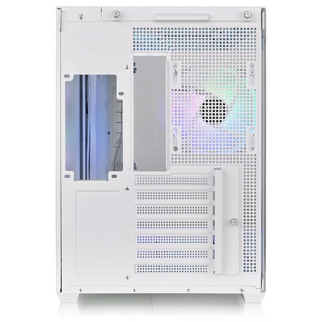 A large main feature product image of Thermaltake View 380 TG - Mid Tower Case (Snow)
