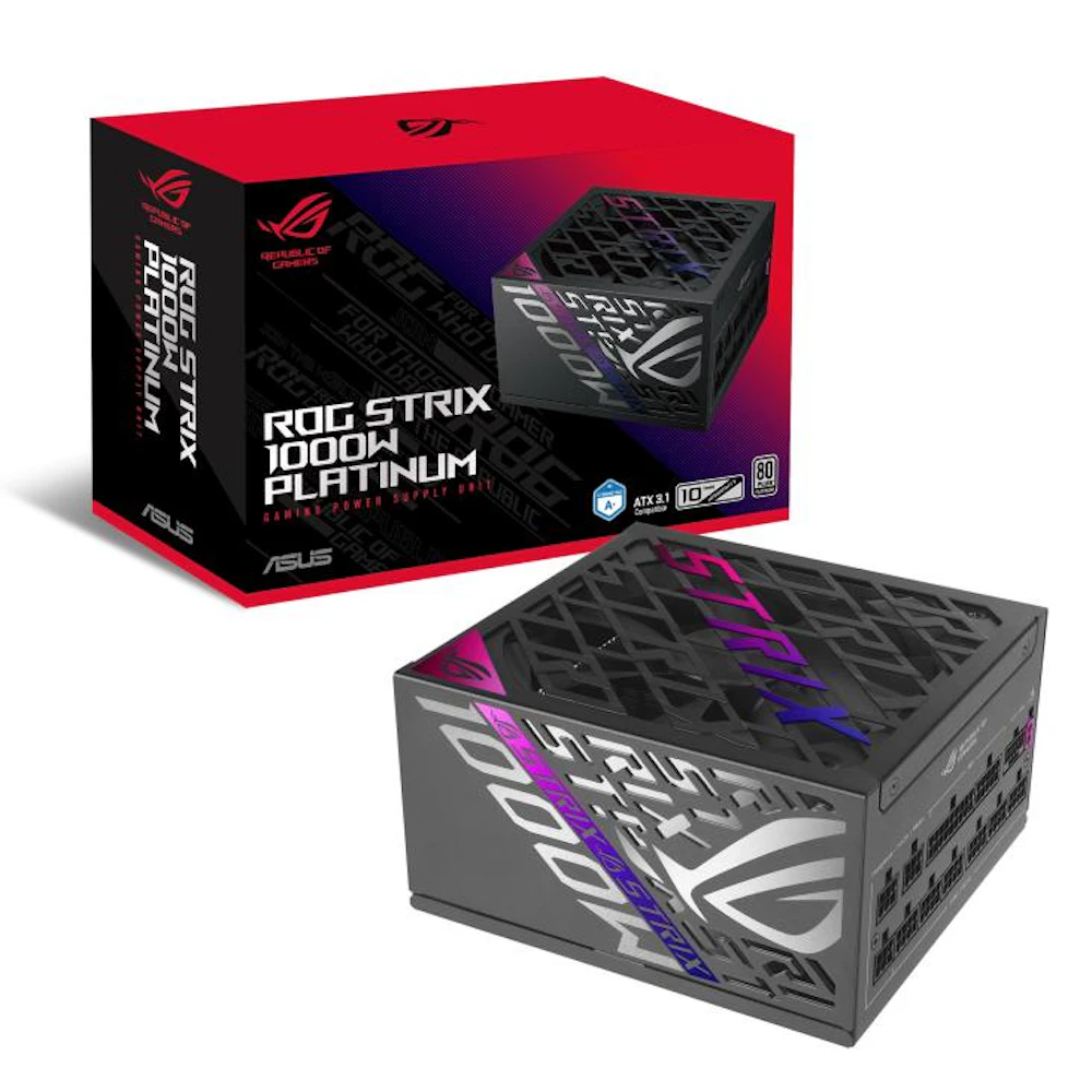 ASUS ROG Strix 1000W Platinum PCIe 5.0 ATX Modular PSU