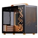 A product image of Jonsplus Z20 SFF 20L mATX Case (Black/Orange)