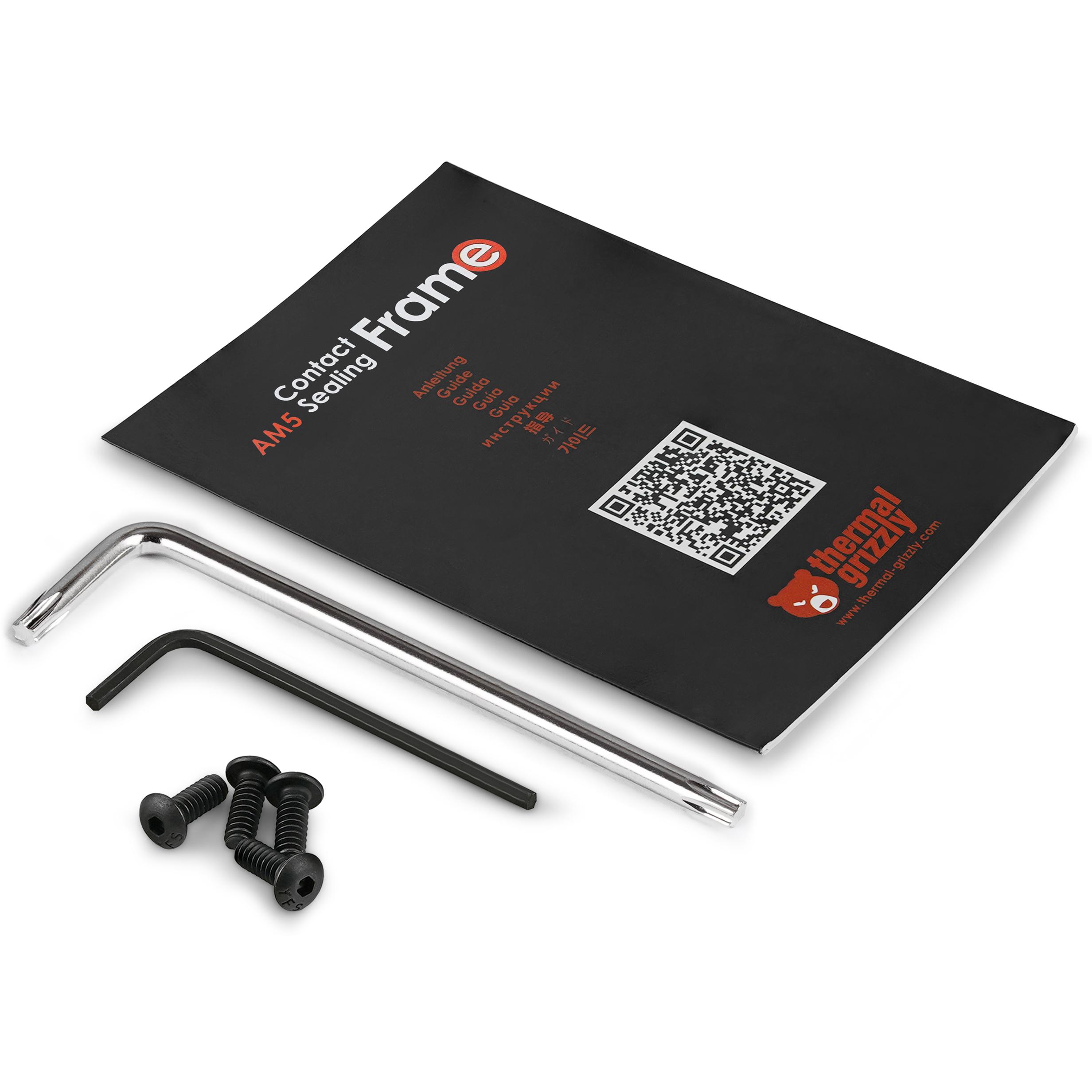 A large main feature product image of Thermal Grizzly Contact Sealing Frame for AMD AM5