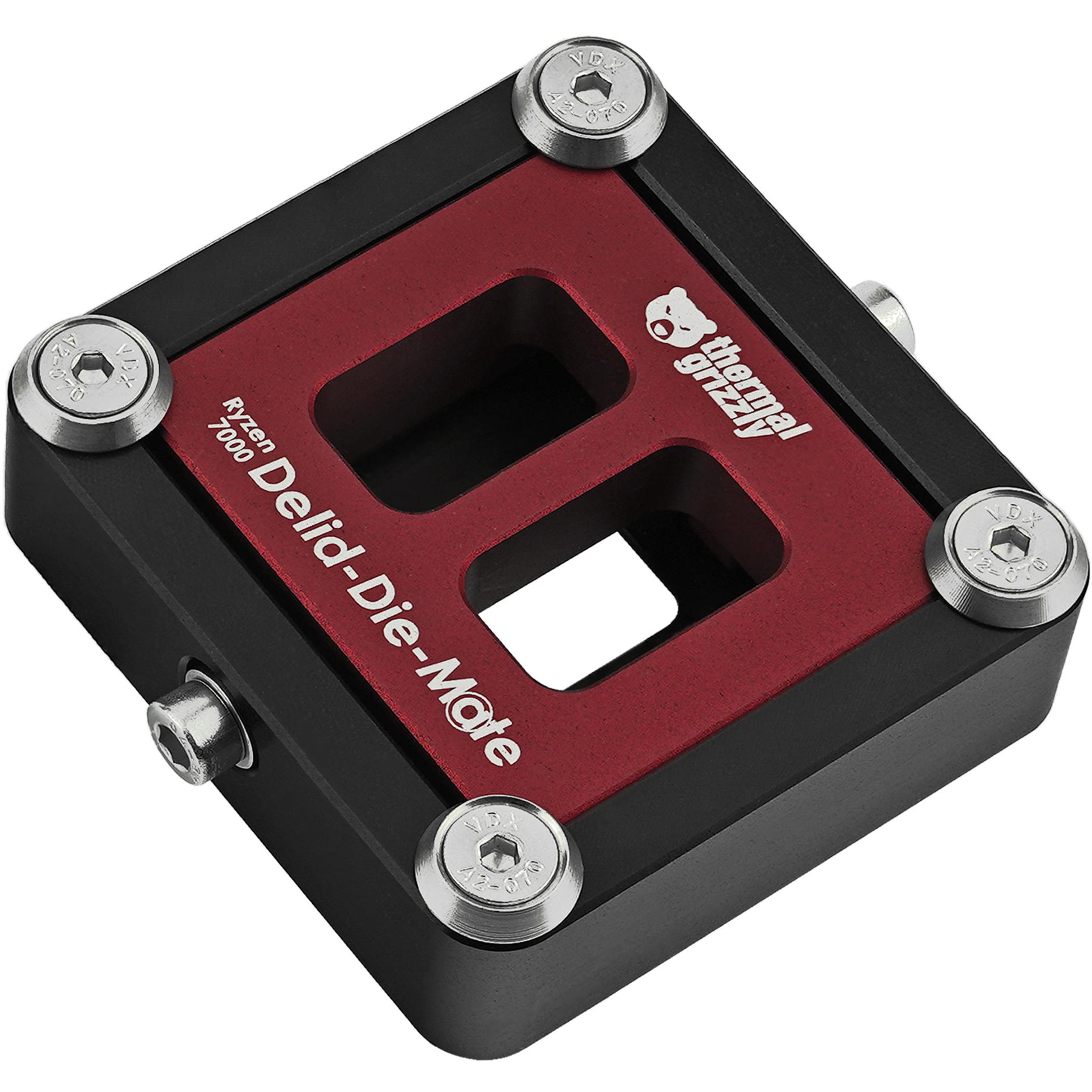 A large main feature product image of Thermal Grizzly Delid Die Mate - CPU Delidding Tool for AMD AM5