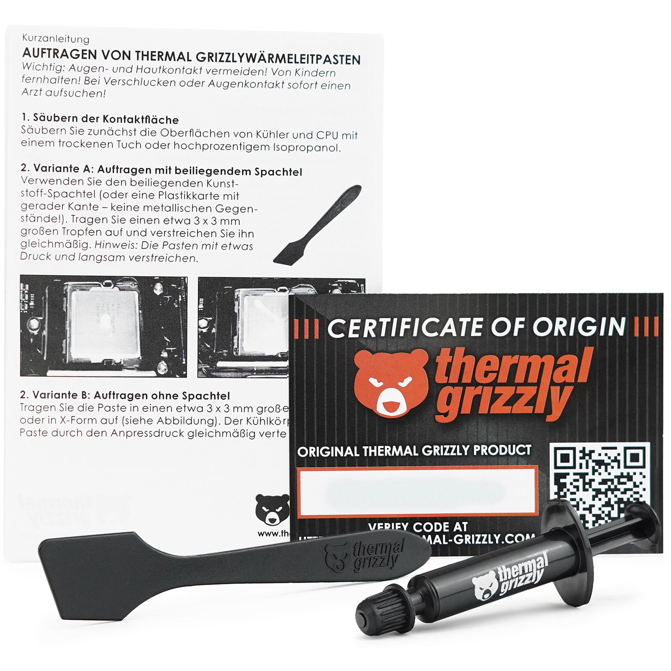 A large main feature product image of Thermal Grizzly Hydronaut - Performance Thermal Compound (1g)
