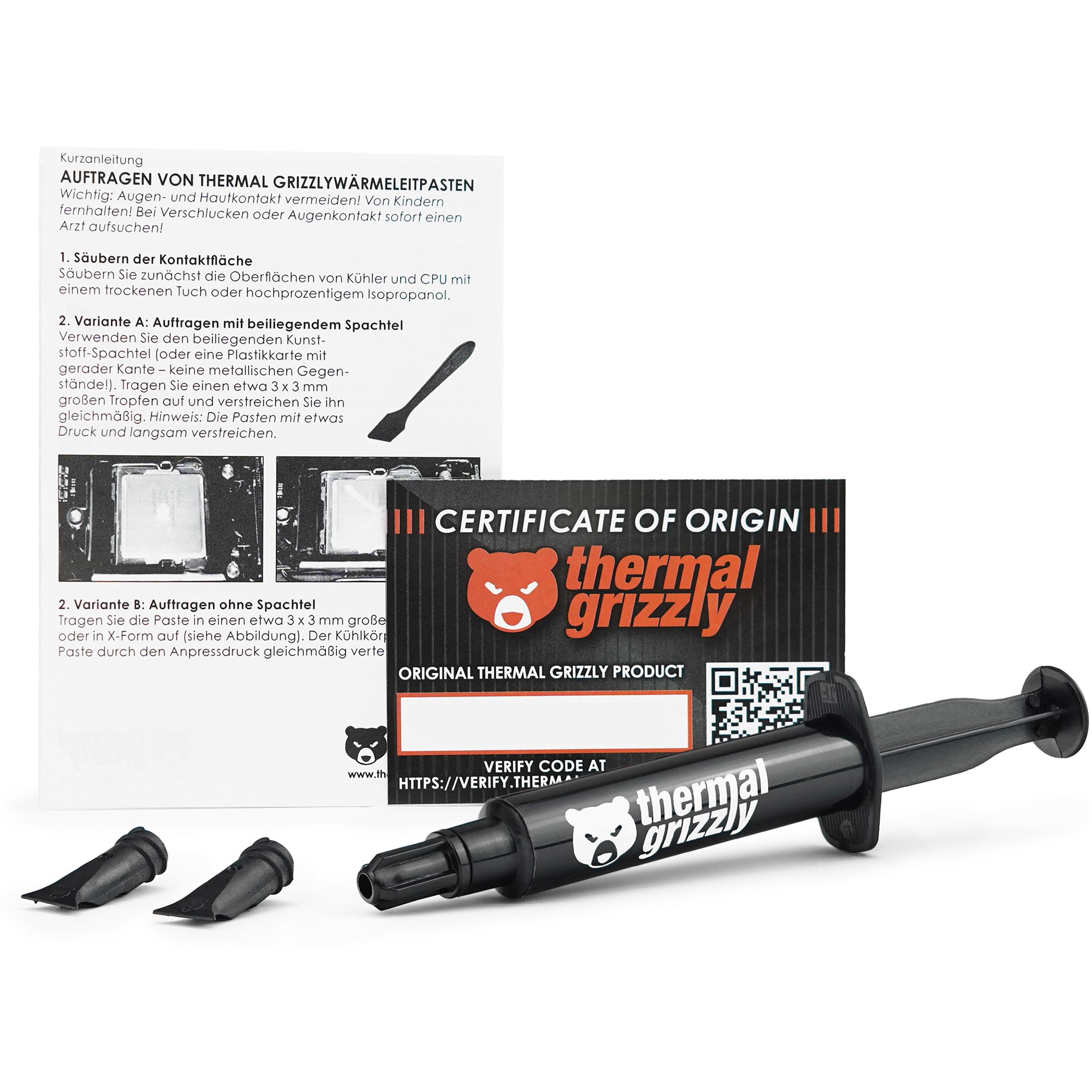 A large main feature product image of Thermal Grizzly Hydronaut - Performance Thermal Compound (7.8g)