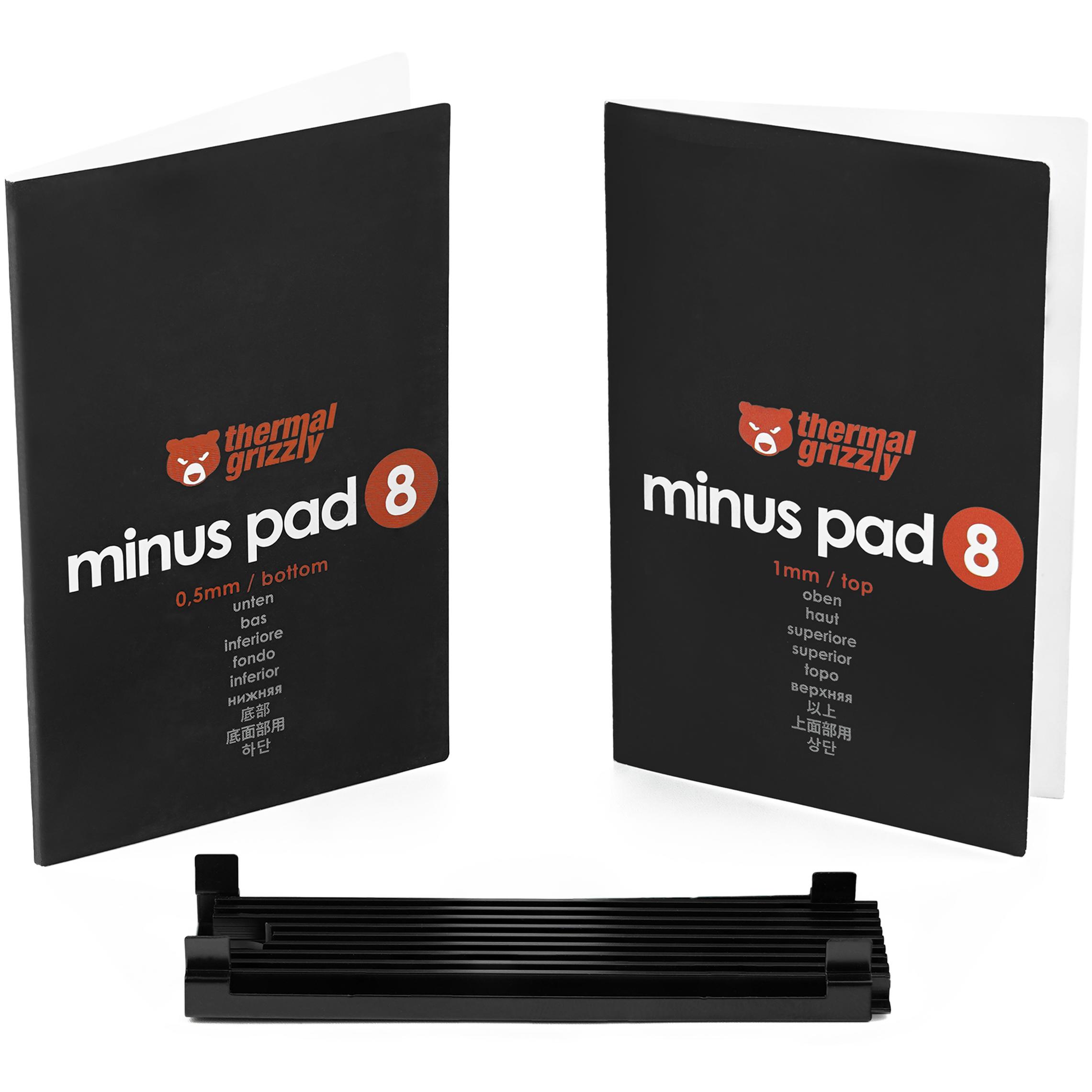 A large main feature product image of Thermal Grizzly SSD Cooler - M.2 Heatsink