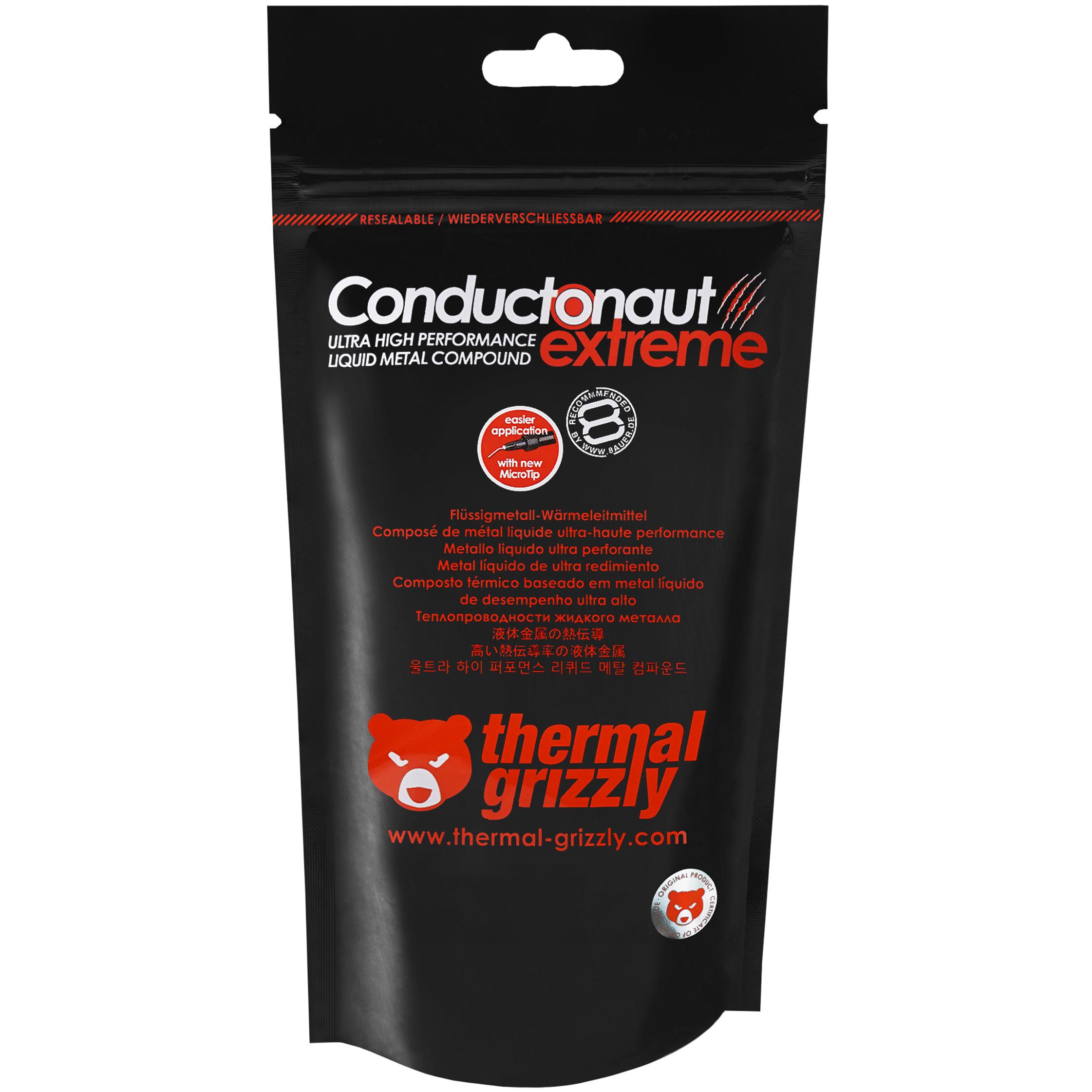 A large main feature product image of Thermal Grizzly Conductonaut Extreme - High Performance Liquid Metal (5g)