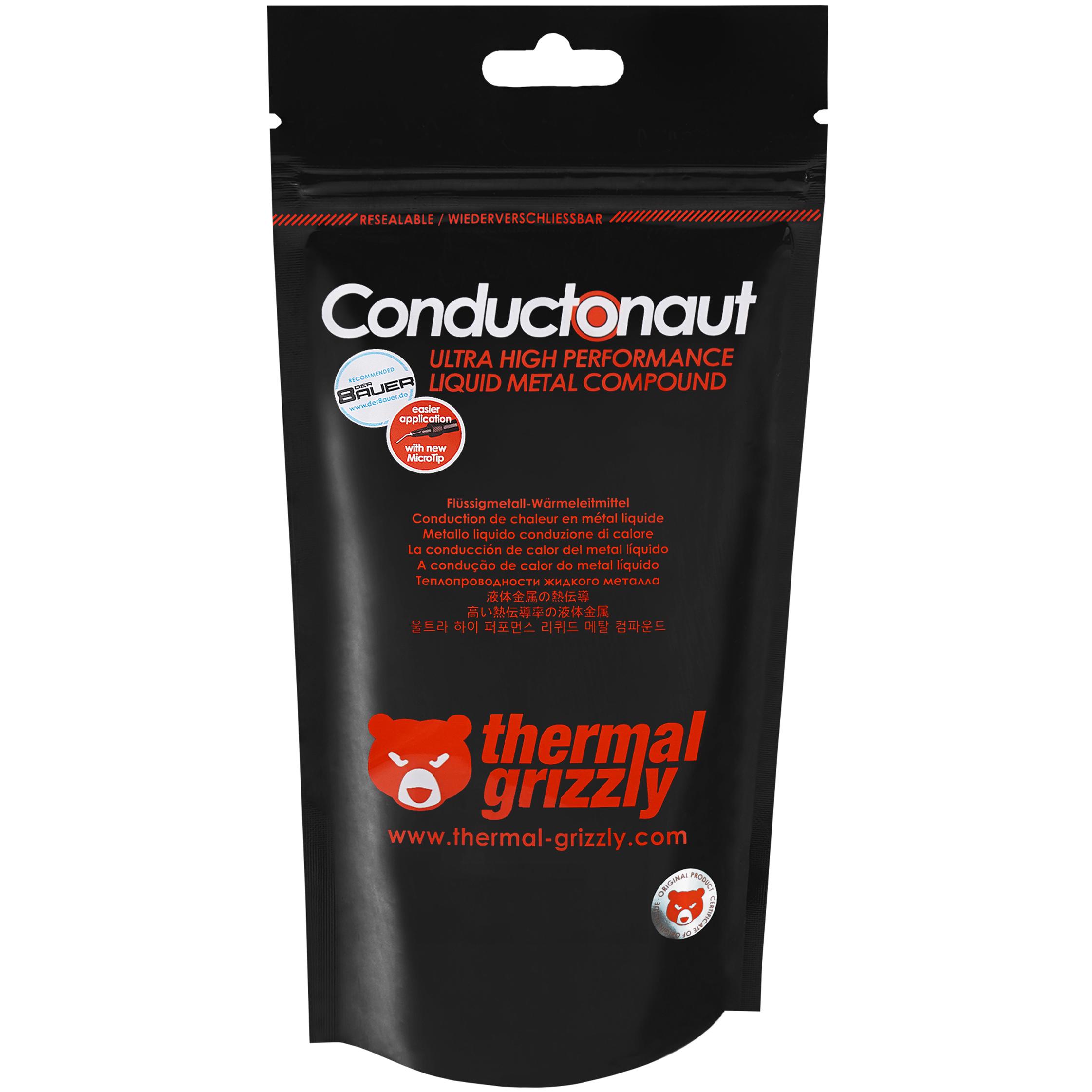 A large main feature product image of Thermal Grizzly Conductonaut - Performance Liquid Metal (1g)