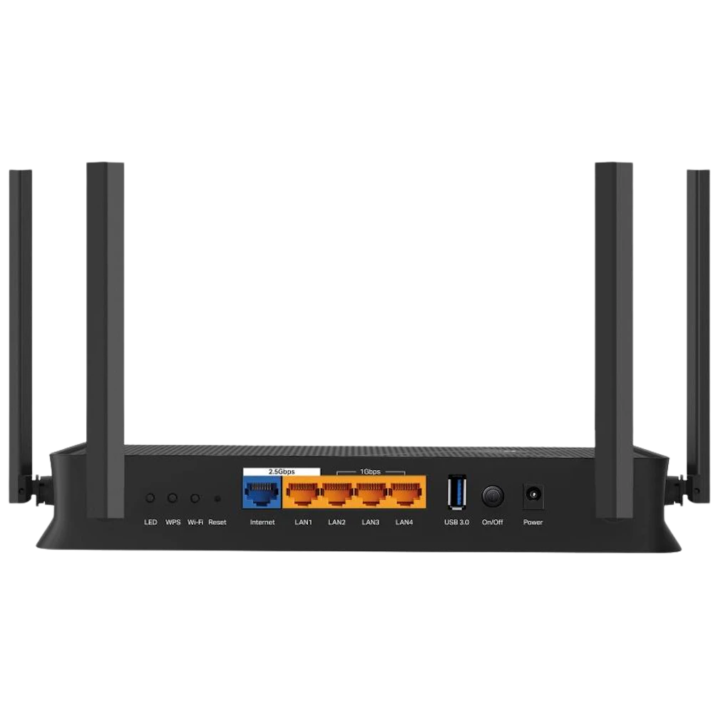 A large main feature product image of TP-Link Archer BE3600 - BE3600 Dual-Band Wi-Fi 7 Router