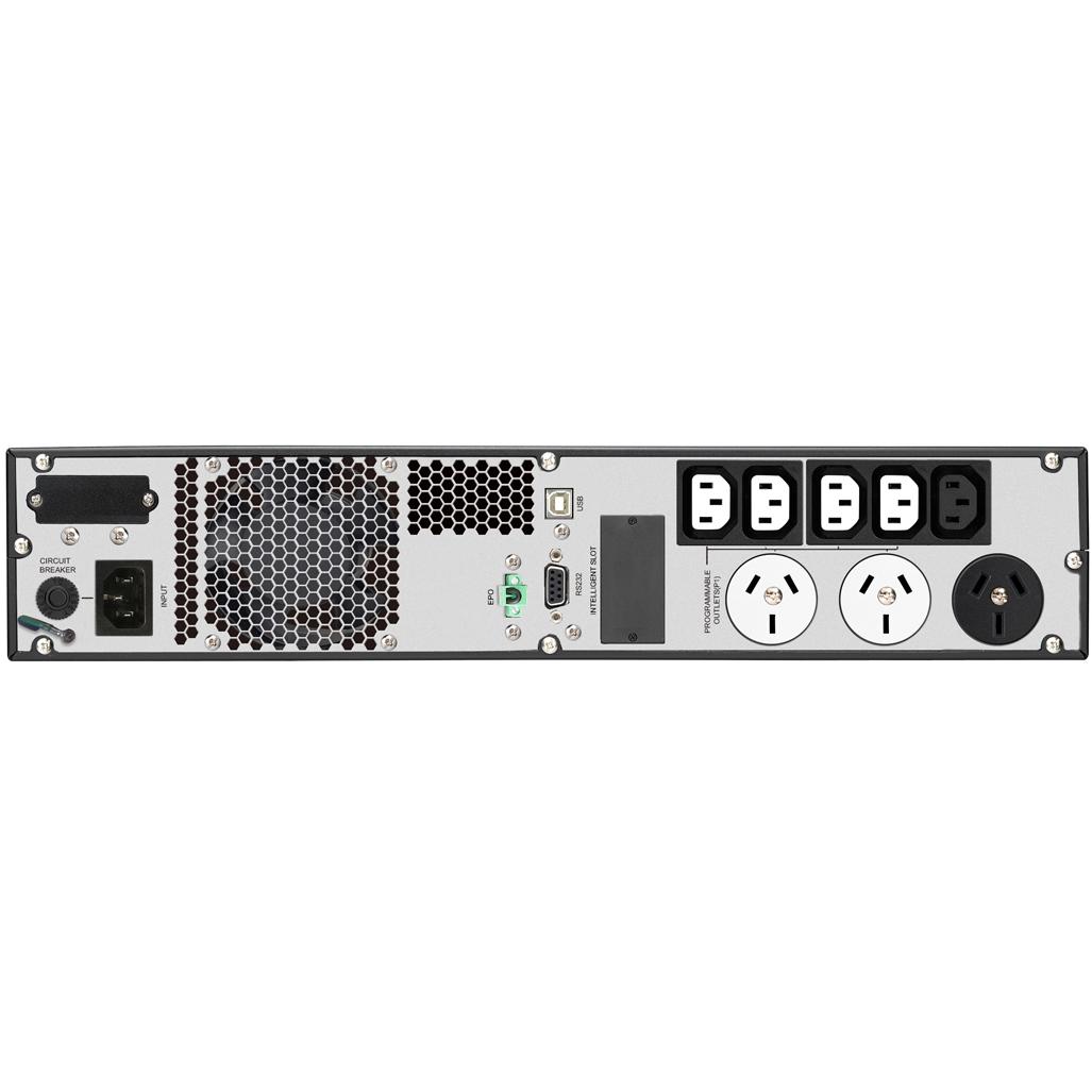 A large main feature product image of PowerShield Commander RT 2KVA - AVR Line Interactive Rack/Tower UPS