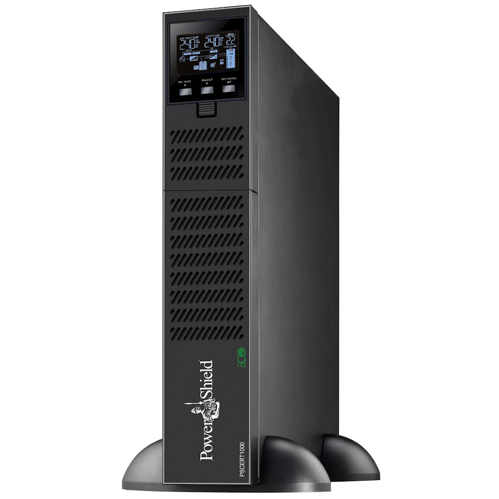 PowerShield Centurion RT 1KVA - True Online Pure Sine Wave Rack/Tower UPS