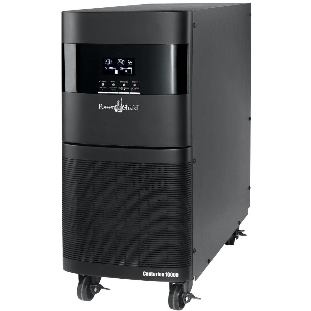 A large main feature product image of PowerShield Centurion Tower 10KVA - True Online Pure Sine Wave UPS