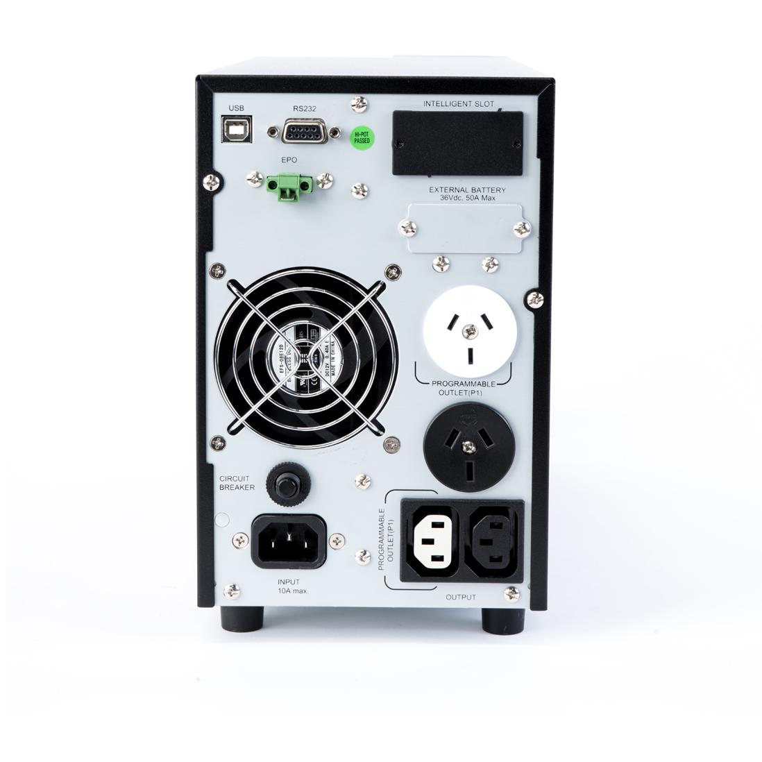 A large main feature product image of PowerShield Centurion Tower 1KVA - True Online Pure Sine Wave UPS