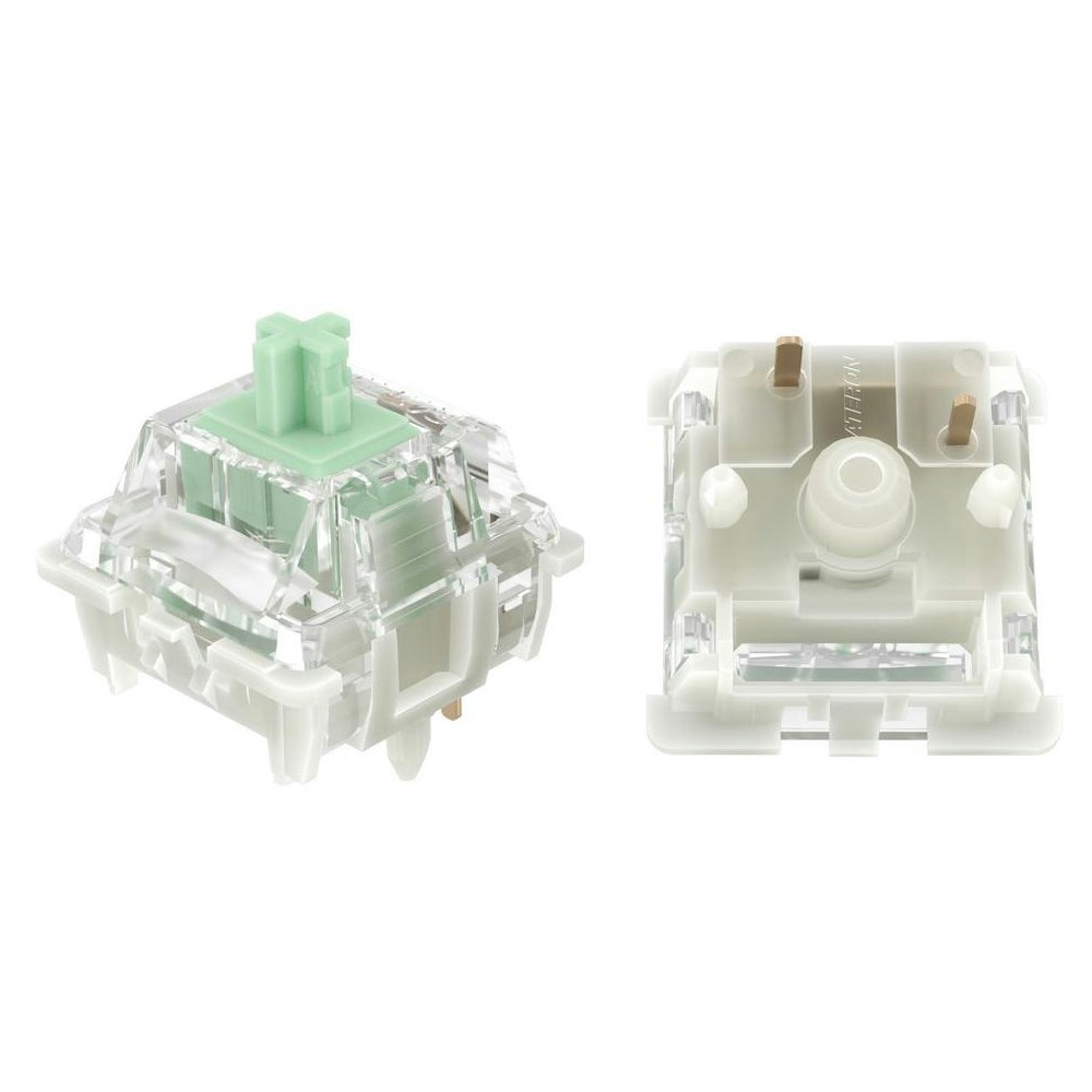 A large main feature product image of Gateron Baby Kangaroo - 59g Tactile Pre-Lubed Switch Set (110pcs)