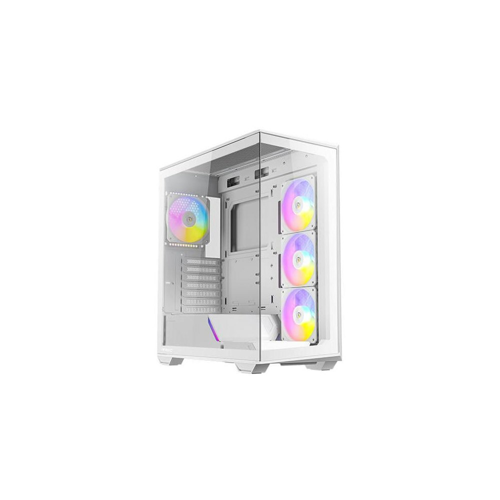 A large main feature product image of Antec C3 ARGB - Mid Tower Case (White)