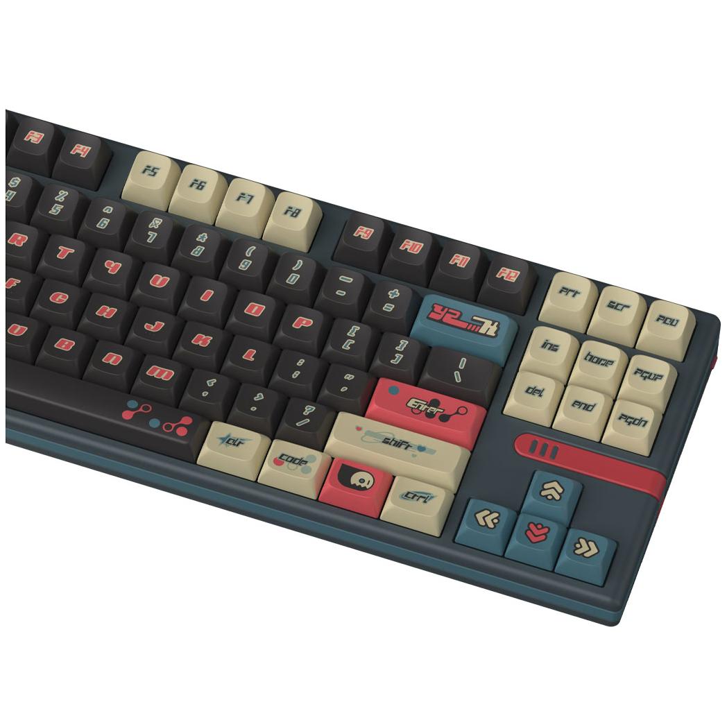 A large main feature product image of Keytok KDA Y2K The Past - Dye-Sub PBT Keycap Set (170pcs)