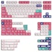 A product image of Keytok KDA Y2K Wave - Dye-Sub PBT Keycap Set (170pcs)